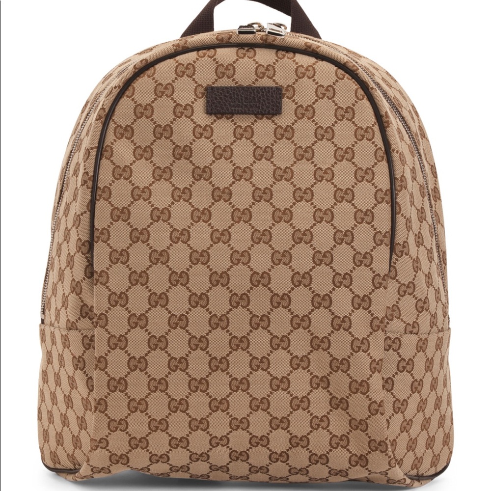 Gucci Canvas Backpack
